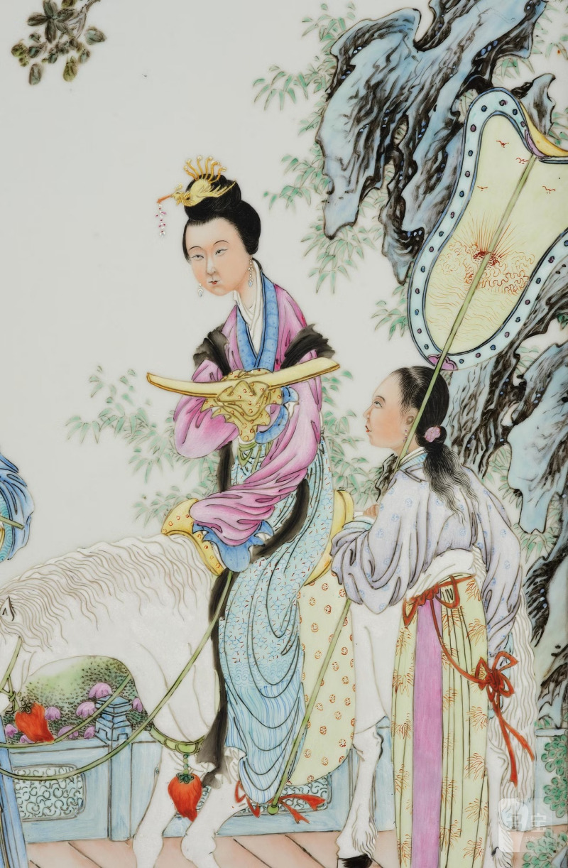 A group of four Chinese porcelain placques, - 图7